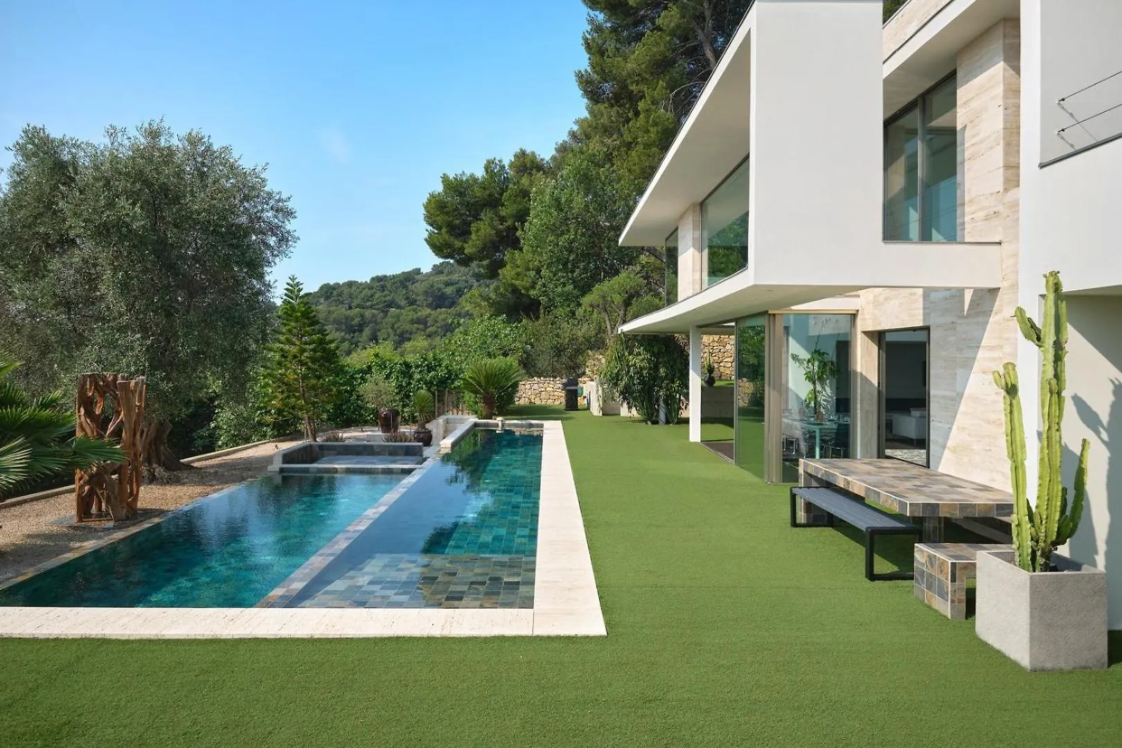 Cannes - Modern Villa With 180° Sea View Vallauris